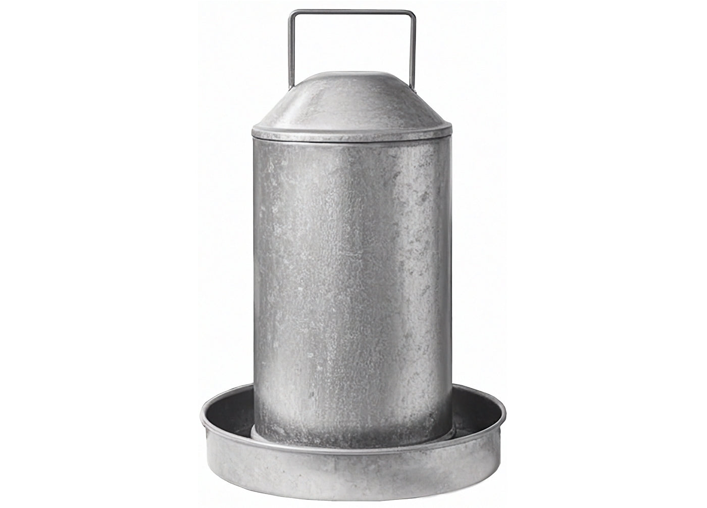 Heritage - 1 Gallon Galvanised Poultry Drinker - Buy Online SPR Centre UK
