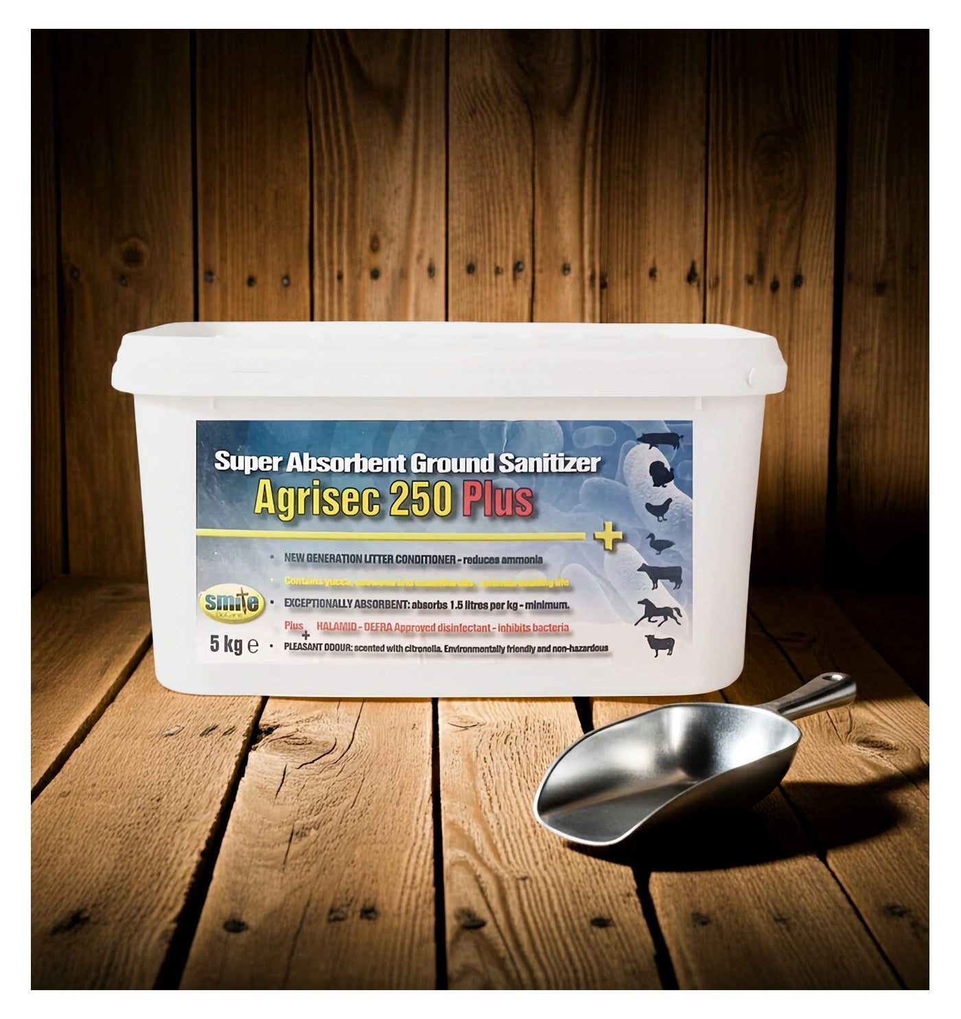 Smite Biocare - Agrisec 250 Plus (Super Absorbent Ground Sanitizer) - Buy Online SPR Centre UK