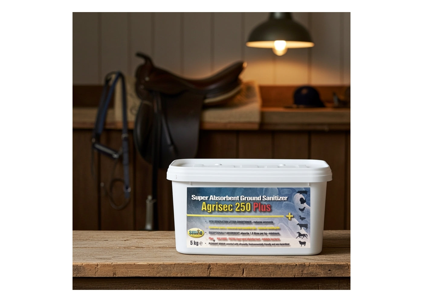 Smite Biocare - Agrisec 250 Plus (Super Absorbent Ground Sanitizer) - Buy Online SPR Centre UK