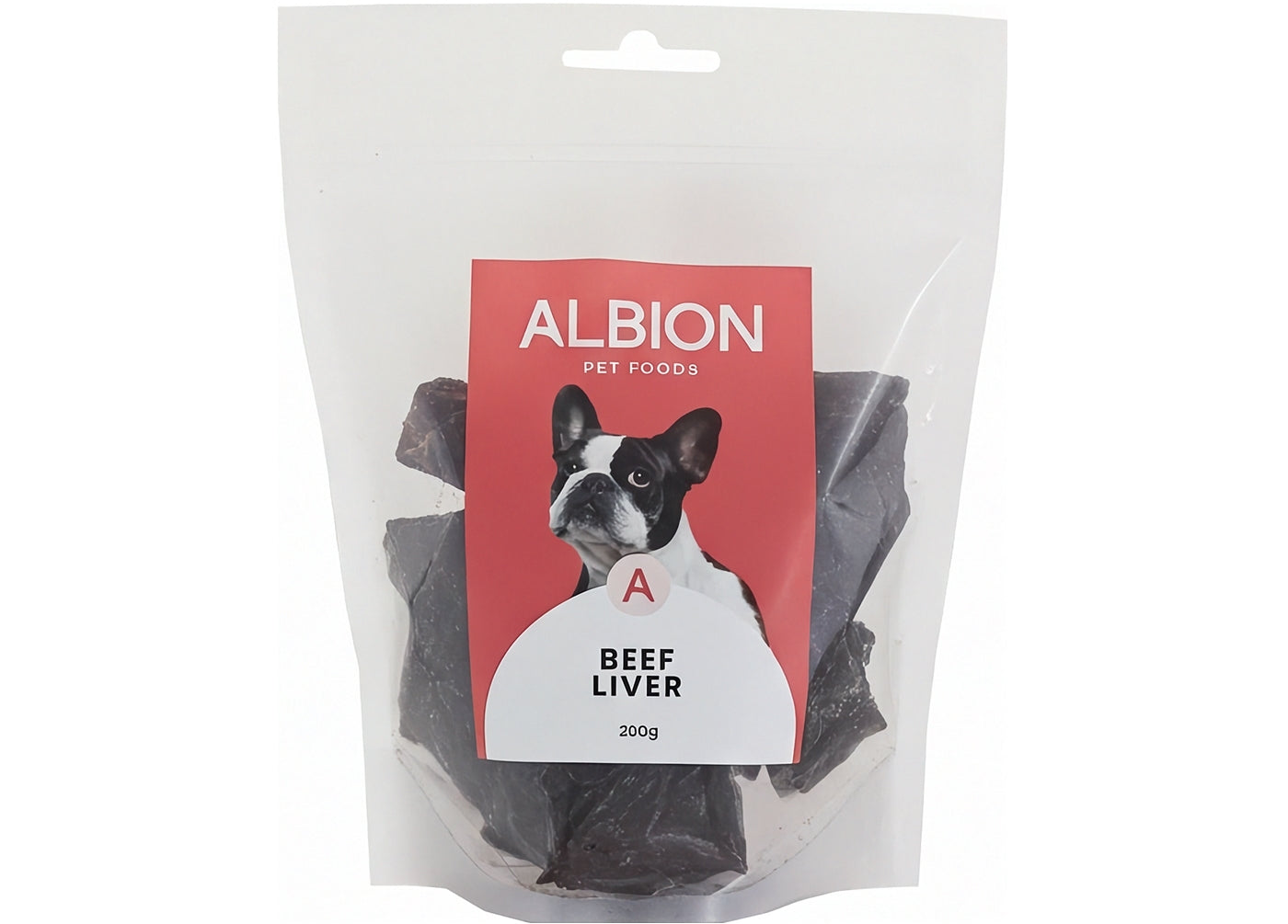 Albion Pet Foods - Air-Dried Beef Liver | Natural Dog Treat - Buy Online SPR Centre UK