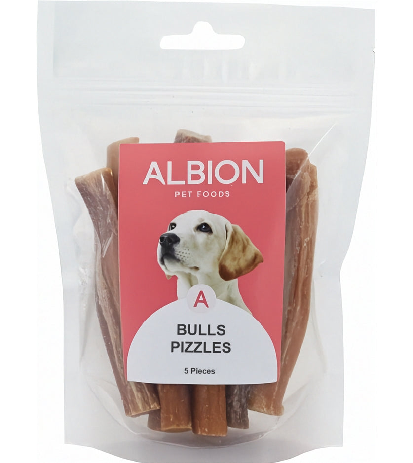 Albion Pet Foods - Air-Dried Bulls Pizzles (5 Pieces) - Buy Online SPR Centre UK