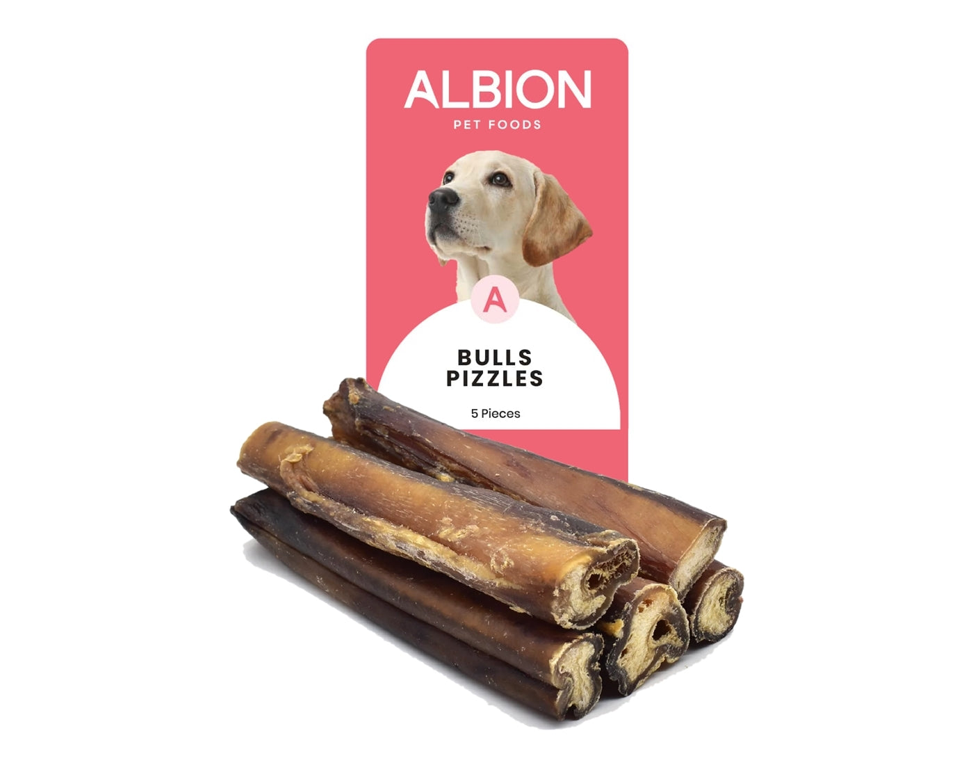 Albion Pet Foods - Air-Dried Bulls Pizzles (5 Pieces) - Buy Online SPR Centre UK