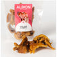 Albion Pet Foods - Air-Dried Pure Pig Ear Strips 500g - Buy Online SPR Centre UK