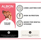 Albion Pet Foods - Air-Dried Pure Pig Ear Strips 200g - Buy Online SPR Centre UK