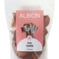 Albion Pet Foods - Air-Dried Pure Pig Ears (10 Pack) - Buy Online SPR Centre UK