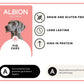 Albion Pet Foods - Air-Dried Pure Pig Ears (10 Pack) - Buy Online SPR Centre UK