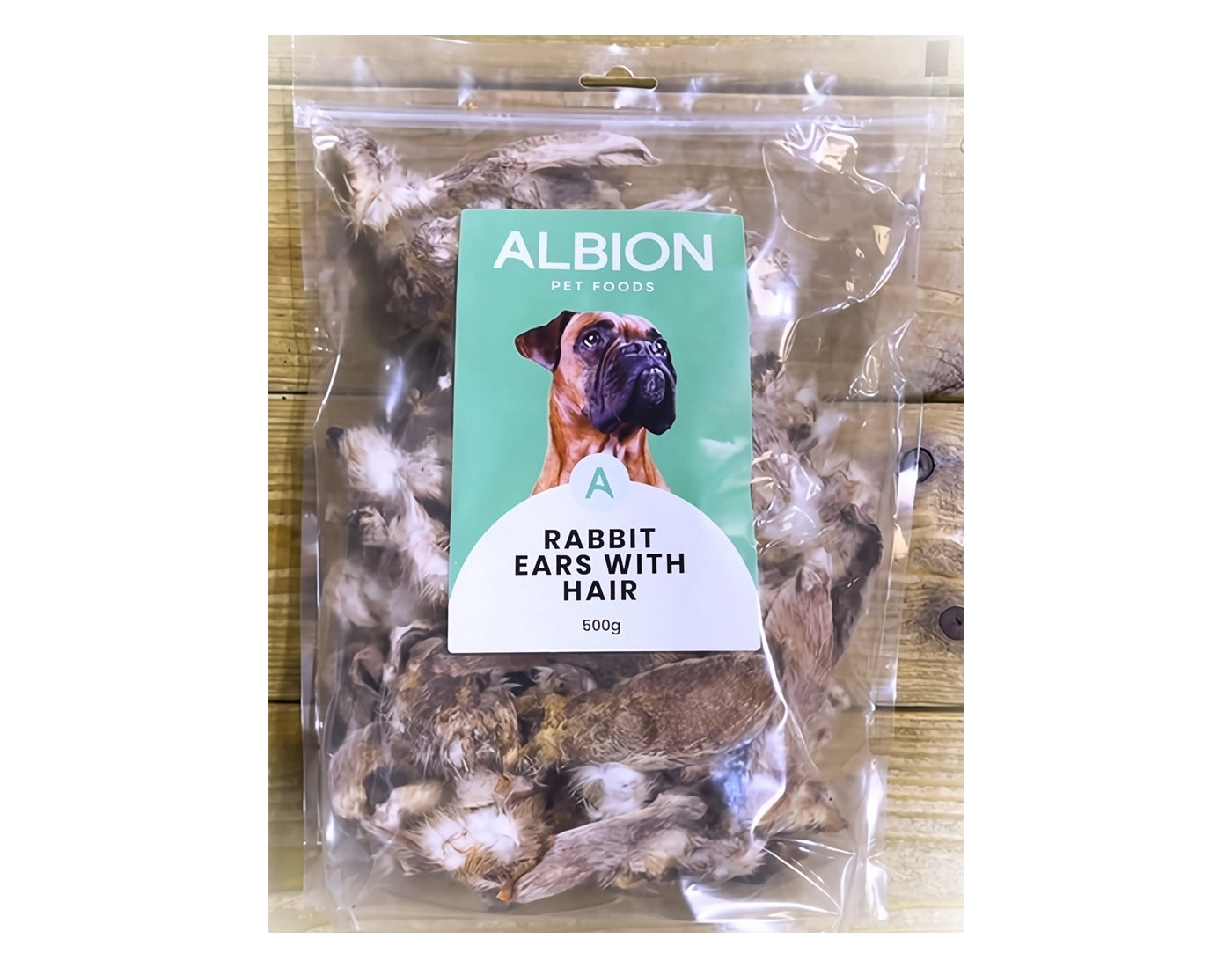 Albion Pet Foods - Rabbit Ears with Hair | Natural Dog Treats - Buy Online SPR Centre UK