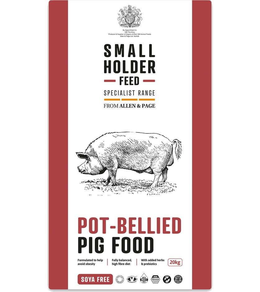 Smallholder Range - Pot-Bellied Pig Food 20kg - Buy Online SPR Centre UK