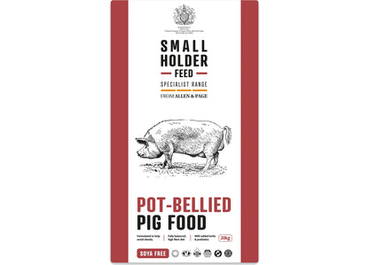Smallholder Range - Pot-Bellied Pig Food 20kg - Buy Online SPR Centre UK