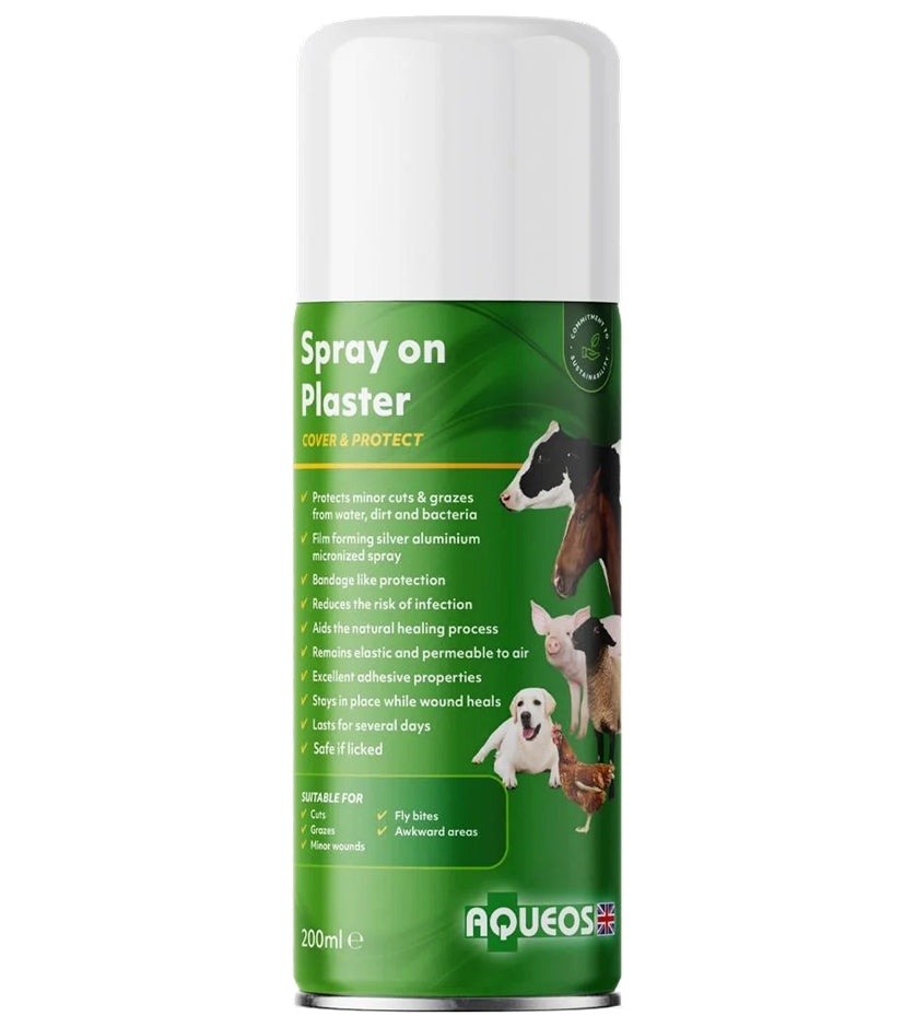 Aqueos - Spray on Plaster 200ml - Buy Online SPR Centre UK