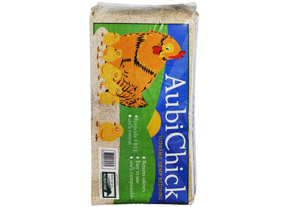 AubiChick - Hemp Poultry Bedding 20kg - Buy Online SPR Centre UK