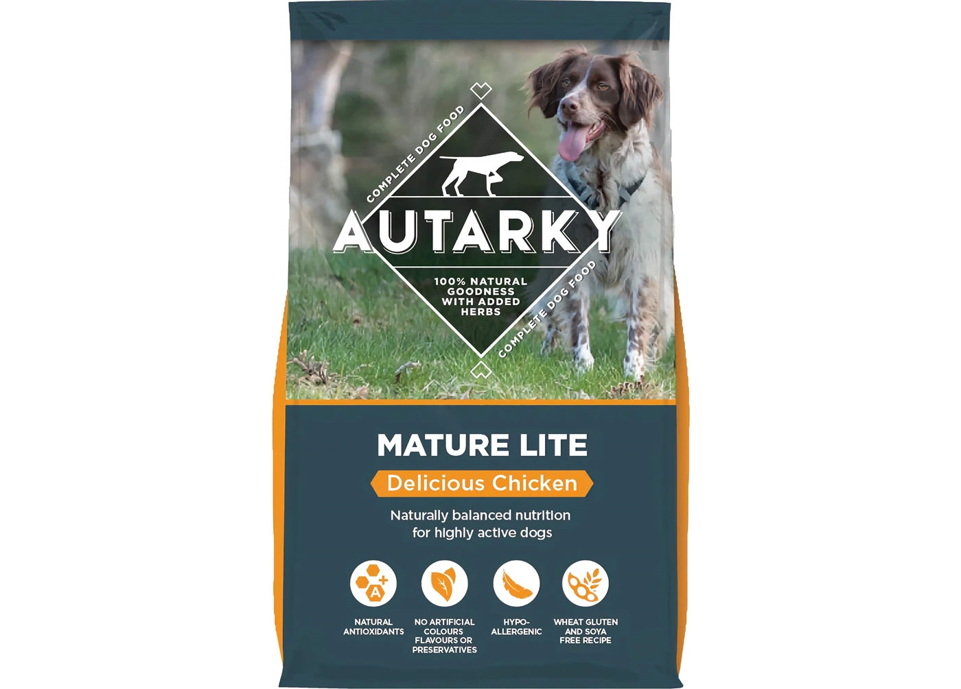 Autarky - Mature Lite: Delicious Chicken Dog Food 12kg - Buy Online SPR Centre UK