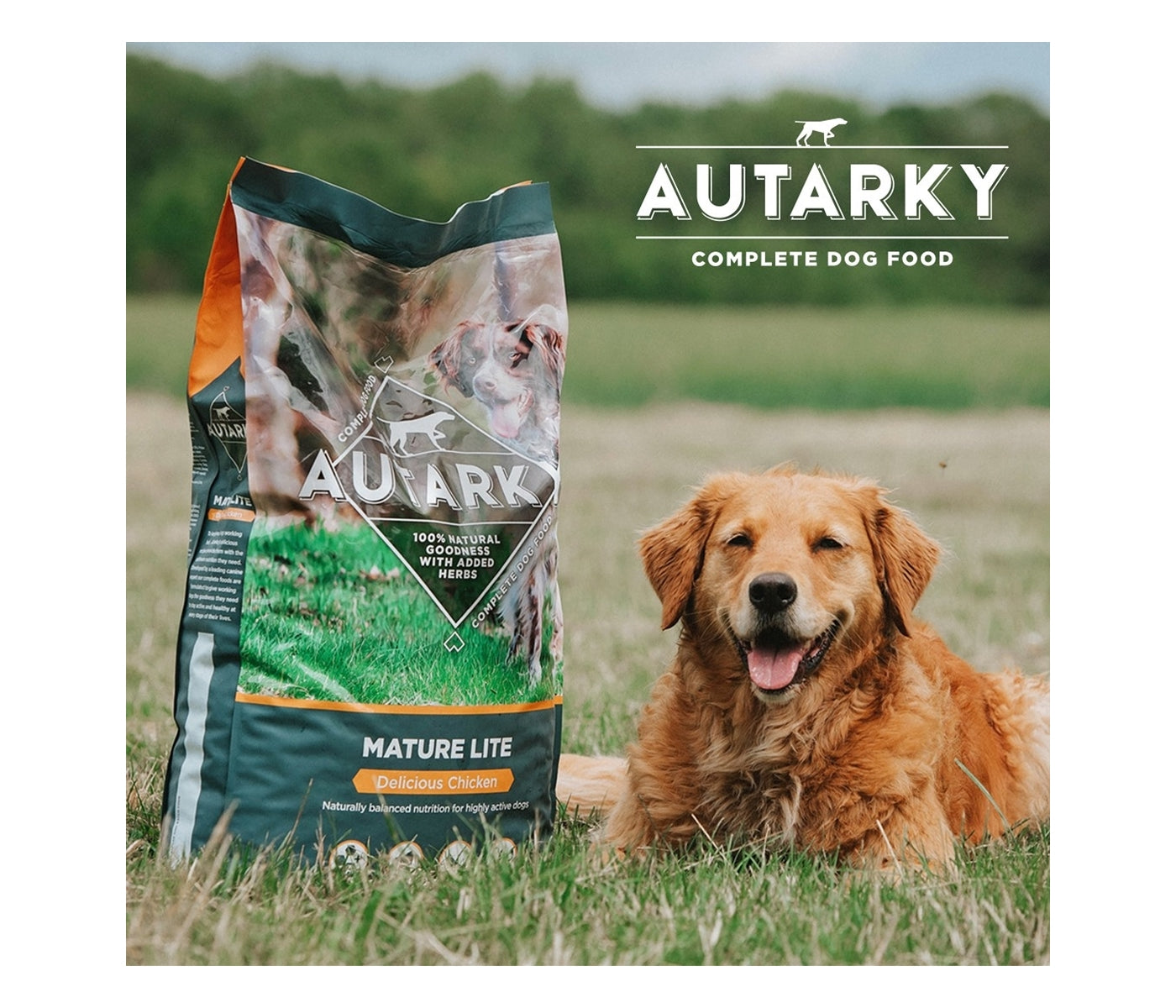 Autarky - Mature Lite: Delicious Chicken Dog Food 12kg - Buy Online SPR Centre UK