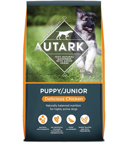 Autarky - Puppy/Junior Delicious Chicken 12kg - Buy Online SPR Centre UK