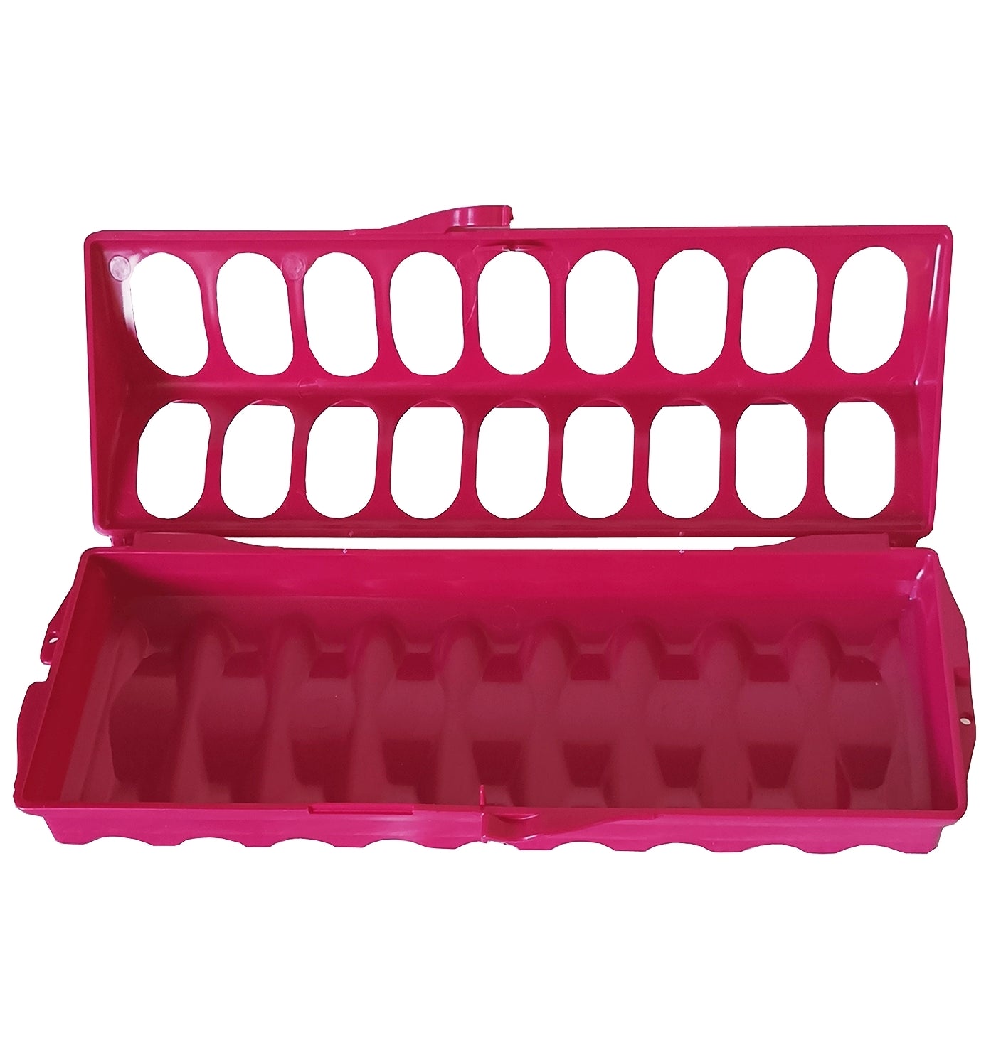 BEC  Linear Feeder for Poultry & Pigeons (Raspberry Red) 30cm - Buy Online SPR Centre UK