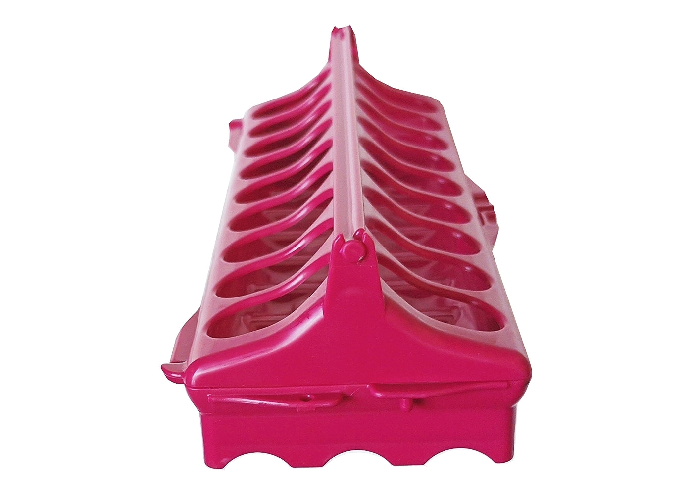 BEC  Linear Feeder for Poultry & Pigeons (Raspberry Red) 30cm - Buy Online SPR Centre UK