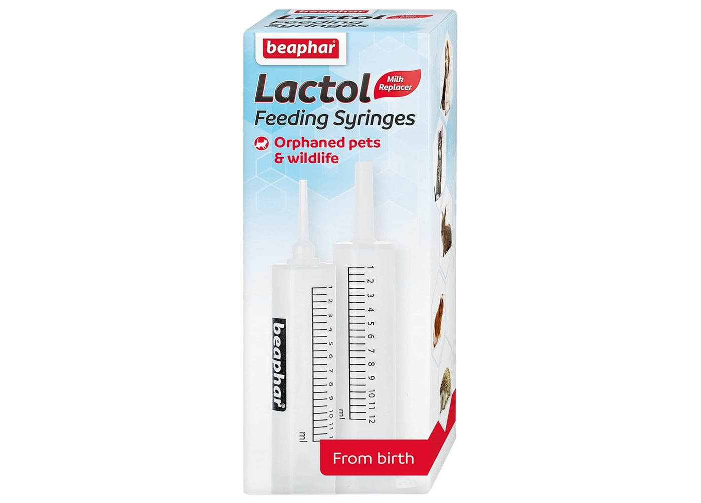 Beaphar - Lactol Feeding Syringes for Small Animals (2 pack) - Buy Online SPR Centre UK
