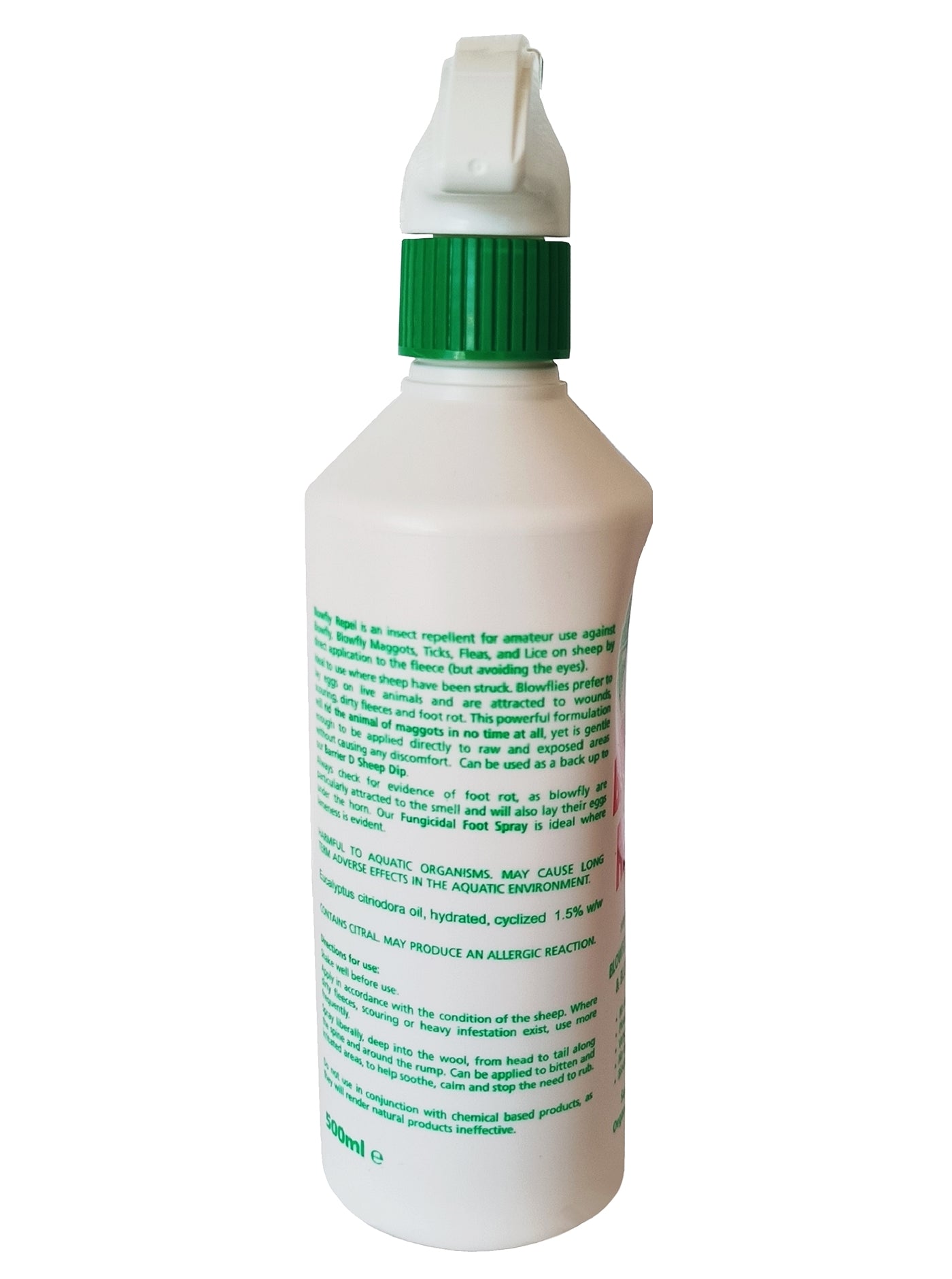 Barrier Blowfly Repel for Sheep 500ml - Buy Online SPR Centre UK