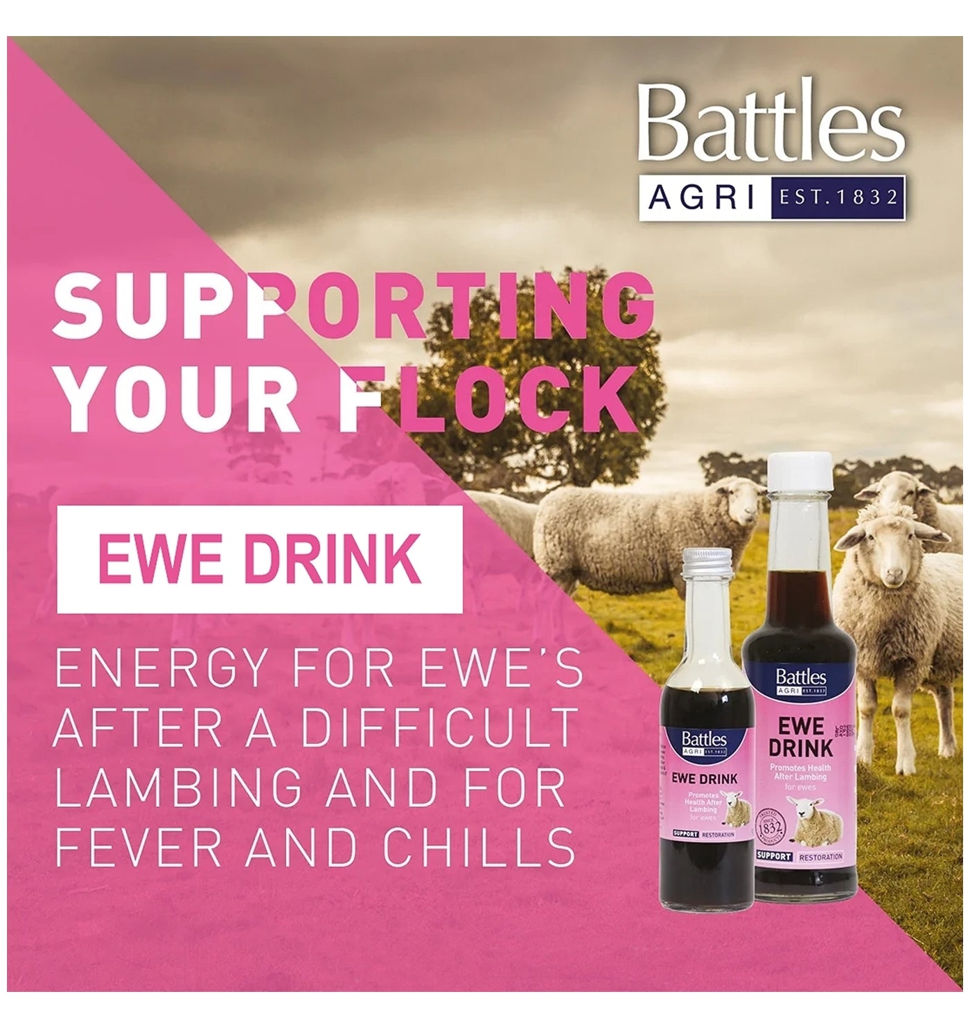 Battles - Ewe Drink 150ml - Buy Online SPR Centre UK
