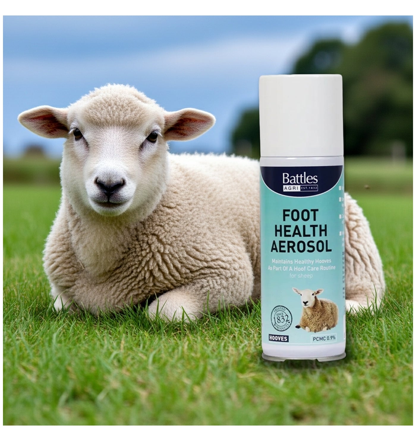 Battles - Foot Health Aerosol for Sheep  - Buy Online SPR Centre UK
