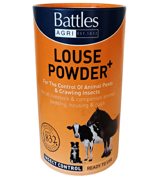 Battles - Louse Powder for Pets, Poultry & Livestock 750g - Buy Online SPR Centre UK