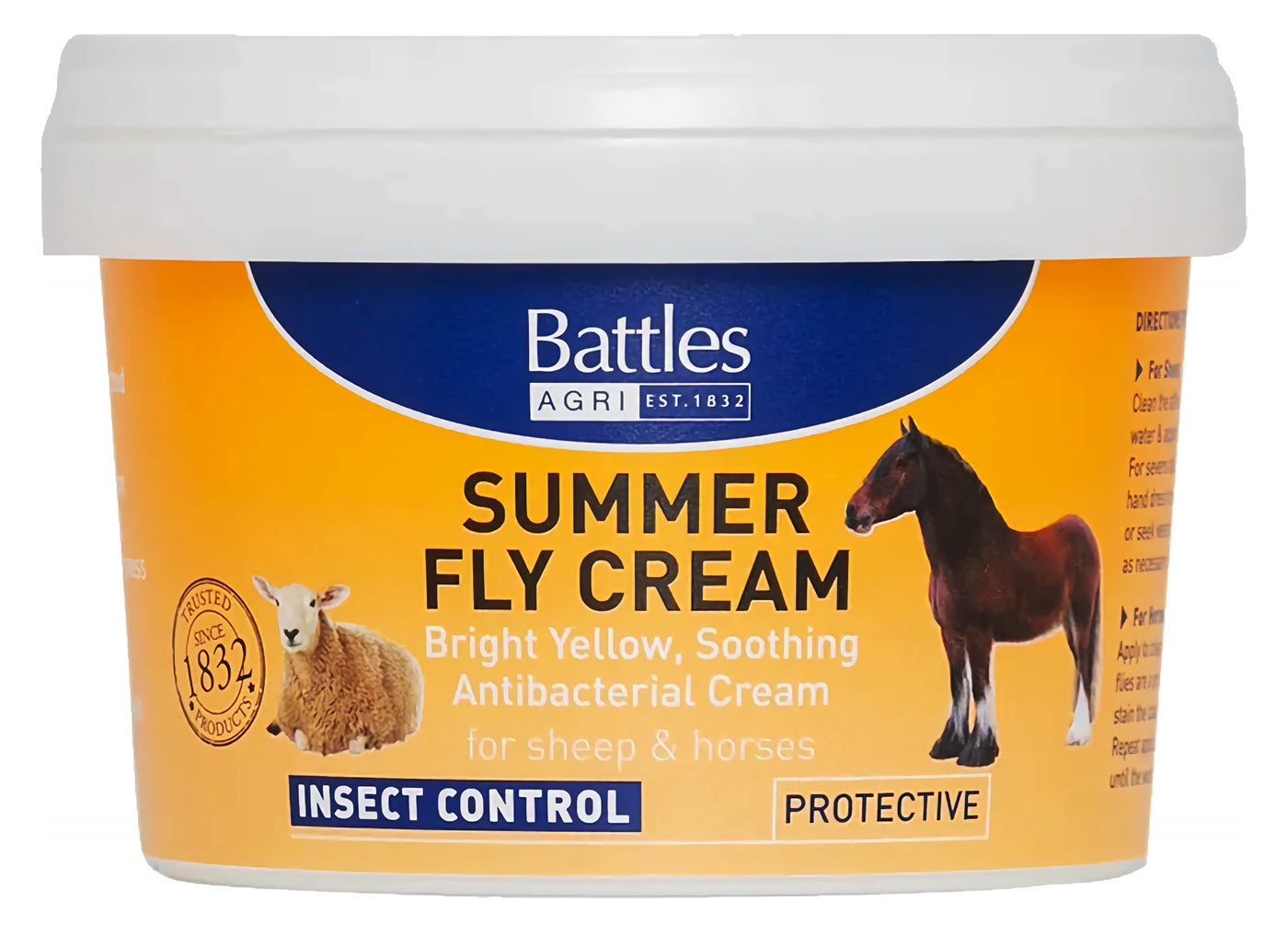 Battles Summer Fly Cream | For Sheep & Horses - Buy Online SPR Centre UK