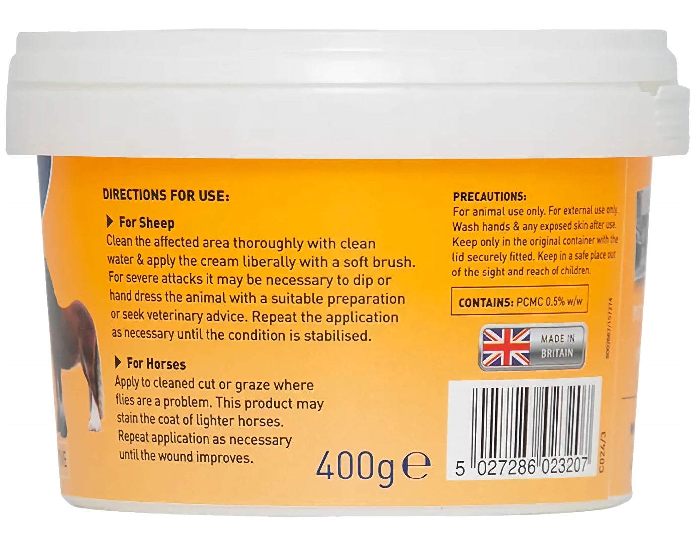 Battles Summer Fly Cream | For Sheep & Horses - Buy Online SPR Centre UK