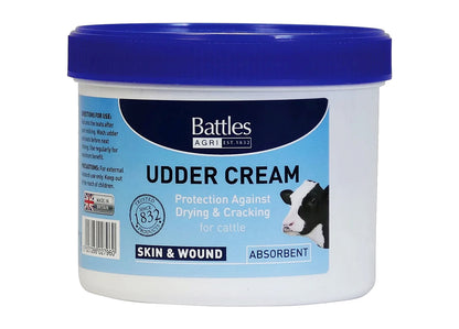 Battles - Udder Cream 400g - Buy Online SPR Centre UK