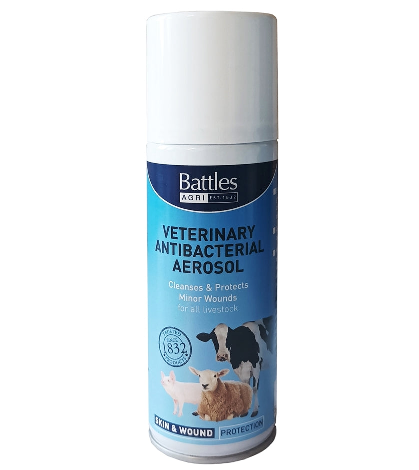 Battles - Veterinary Antibacterial Aerosol - Buy Online SPR Centre UK