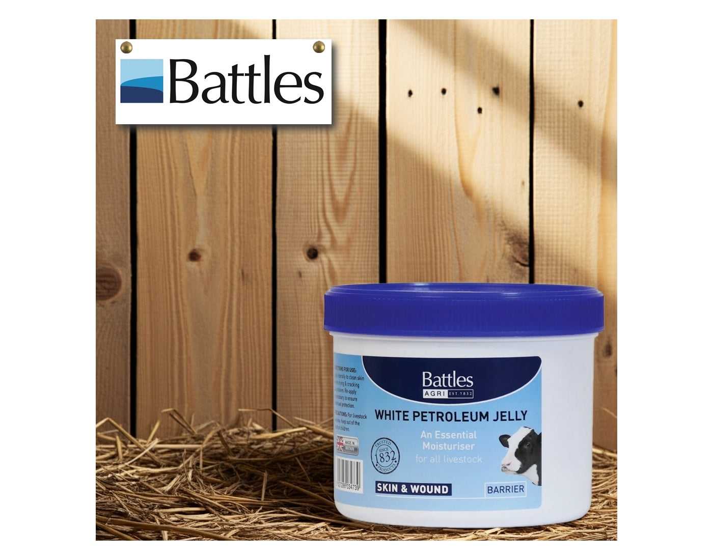 Battles - White Petroleum Jelly 350g - Buy Online SPR Centre UK