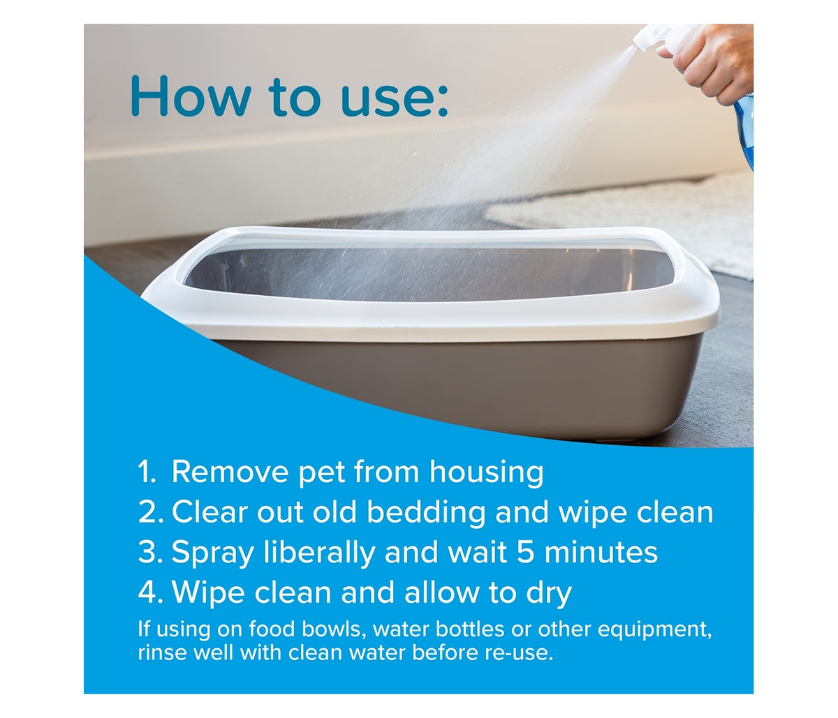 Beaphar - Deep Clean Disinfectant for Small Animal Housing - Buy Online SPR Centre UK