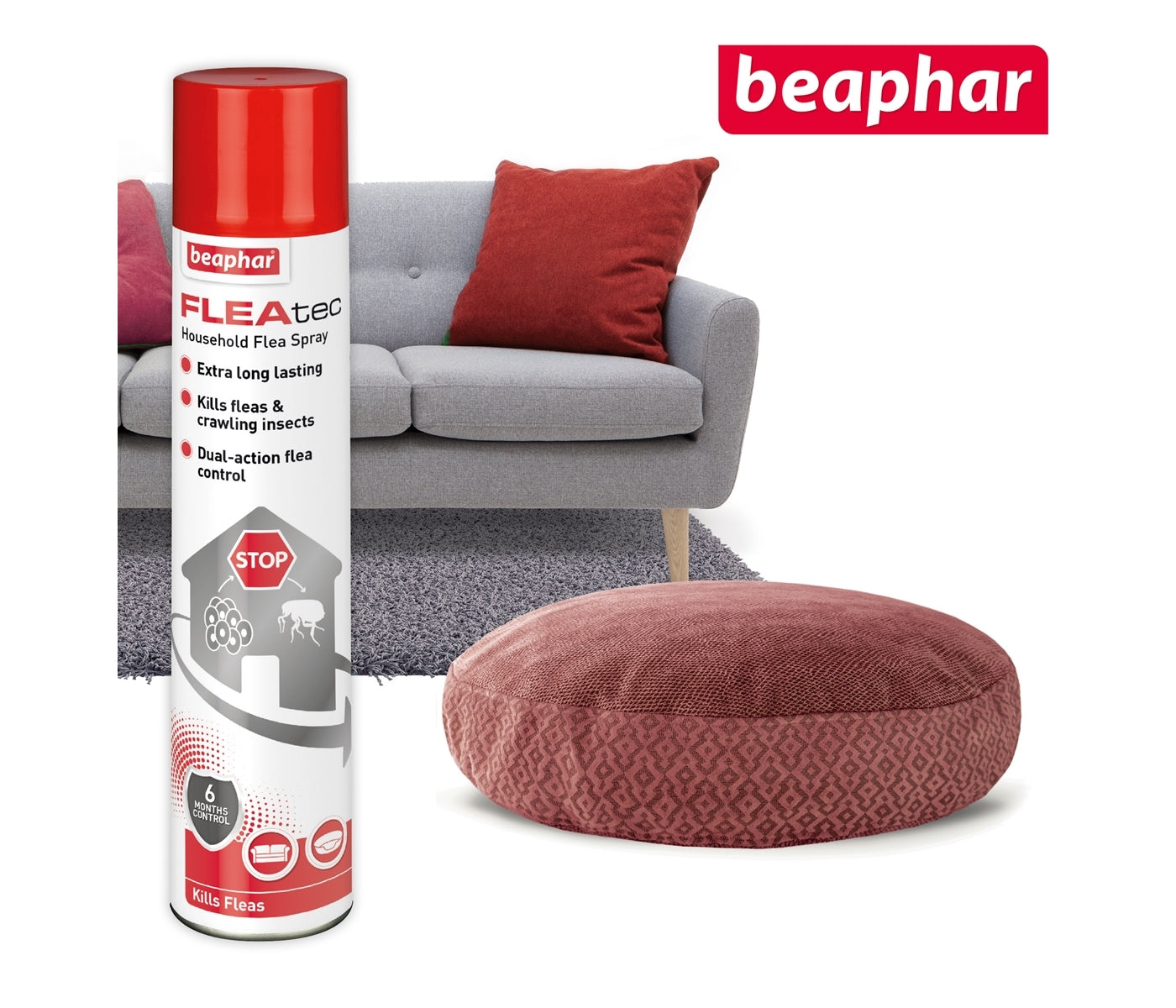 Beaphar FLEAtec Household Flea Spray - Buy Online SPR Centre UK