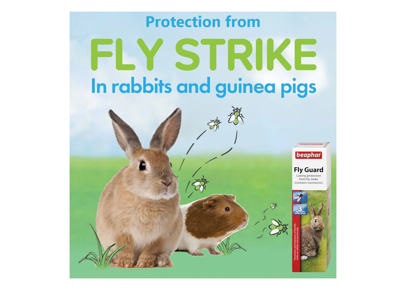 Beaphar - Fly Guard for Rabbits & Guinea Pigs - Buy Online SPR Centre