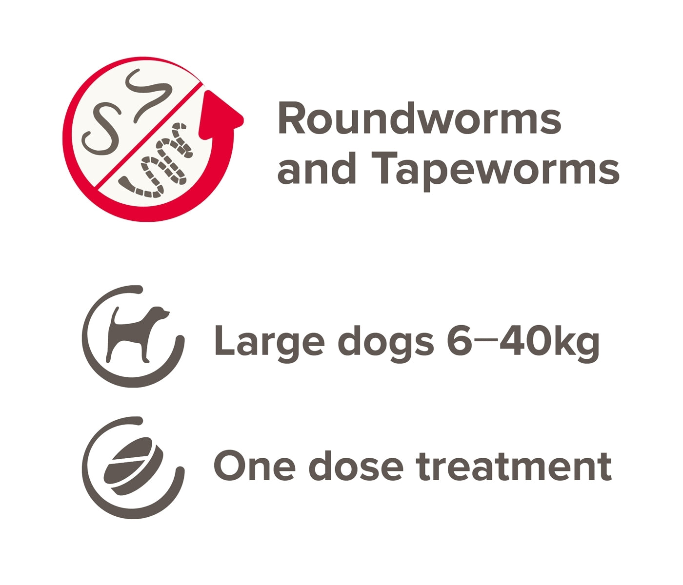 Beaphar - One Dose Worming Tablets for Large Dogs 20-40kg (4 Tablets) - Buy Online SPR Centre UK