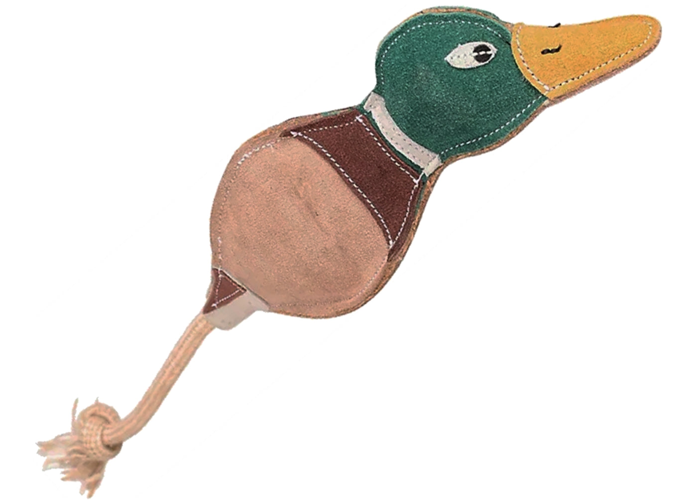 Benji & Flo - Drake the Duck - Suede Dog Toy - Buy Online SPR Centre UK