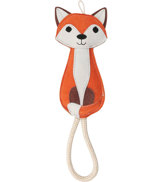 Benji & Flo - Reynard the Fox Suede Dog Toy - Buy Online SPR Centre UK