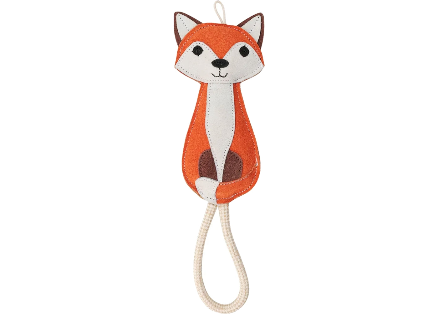 Benji & Flo - Reynard the Fox Suede Dog Toy - Buy Online SPR Centre UK