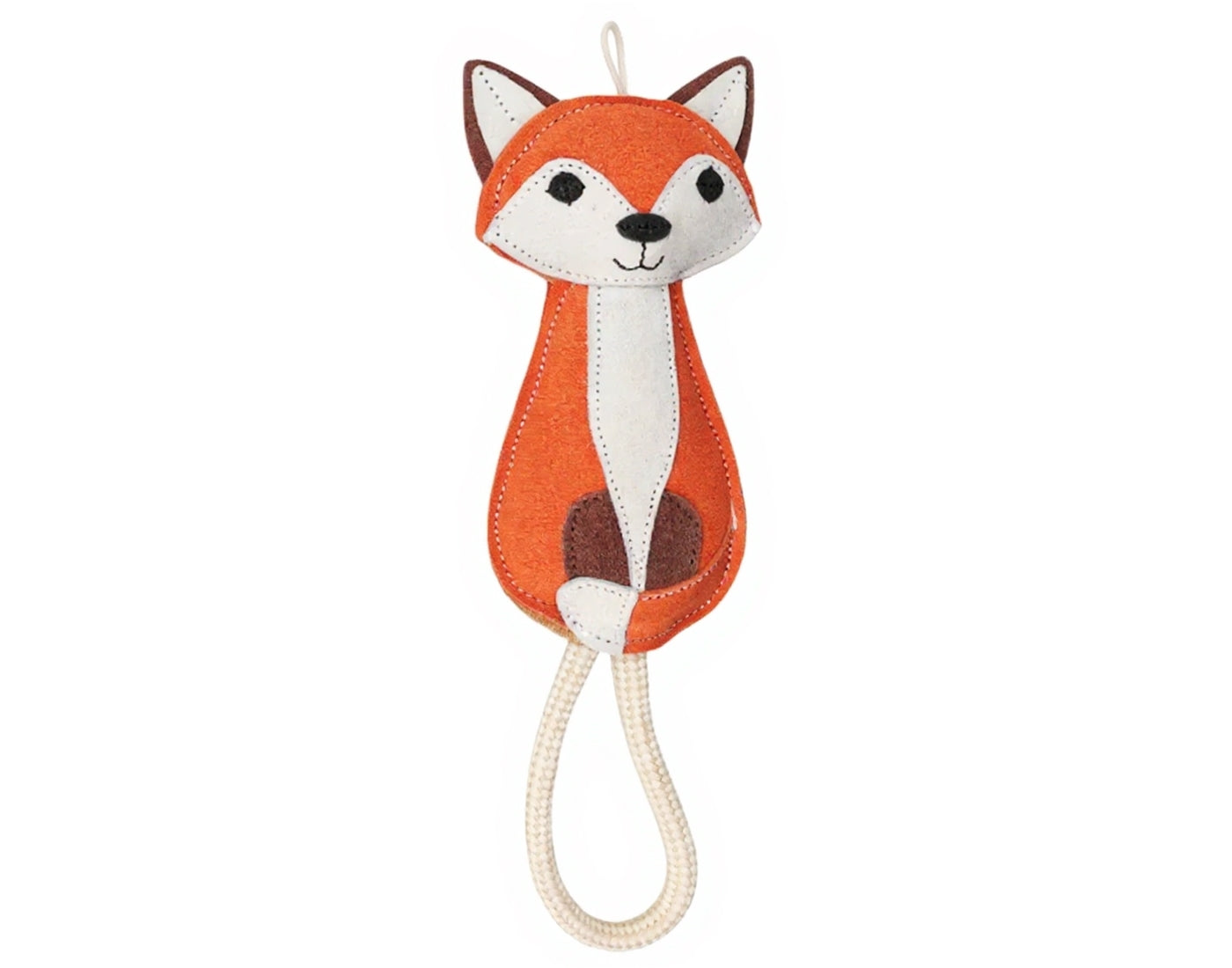 Benji & Flo - Reynard the Fox Suede Dog Toy - Buy Online SPR Centre UK