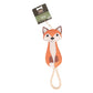 Benji & Flo - Reynard the Fox Suede Dog Toy - Buy Online SPR Centre UK