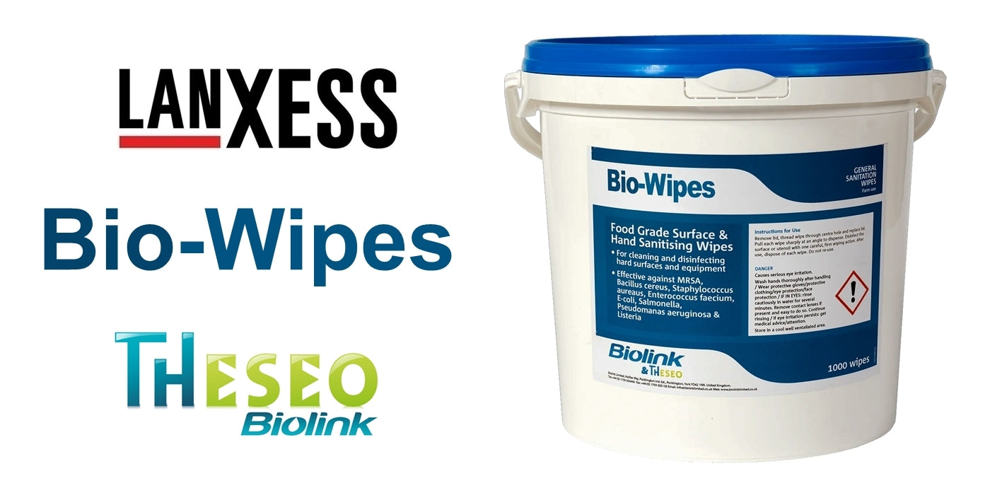 Biolink Bio-Wipes - (1000 Sanitising Wipes) - Buy Online SPR Centre UK