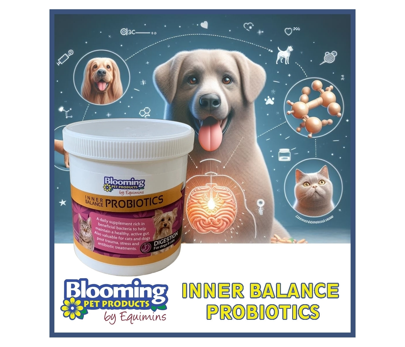 Blooming Pets - Inner Balance Probiotics - Buy Online SPR Centre UK
