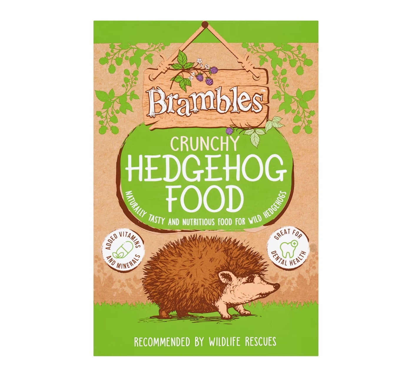 Brambles - Crunchy Hedgehog Food 900g - Buy Online SPR Centre UK