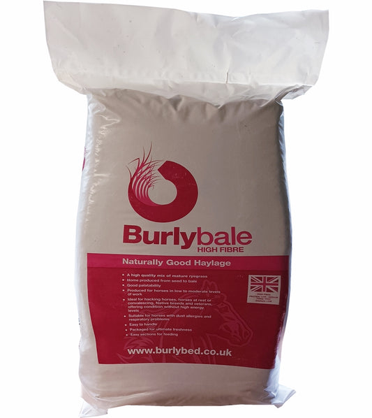 Burlybale - High Fibre Haylage - 20kg (approx.)
