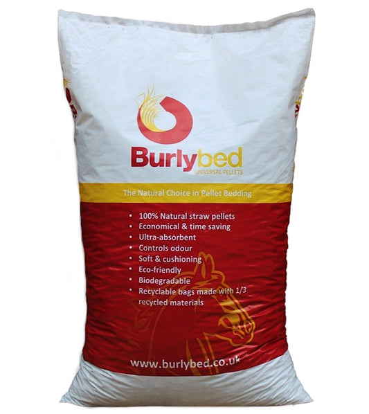 Burlybed Universal Straw Pellets 13kg - Animal Bedding - Buy Online SPR Centre UK