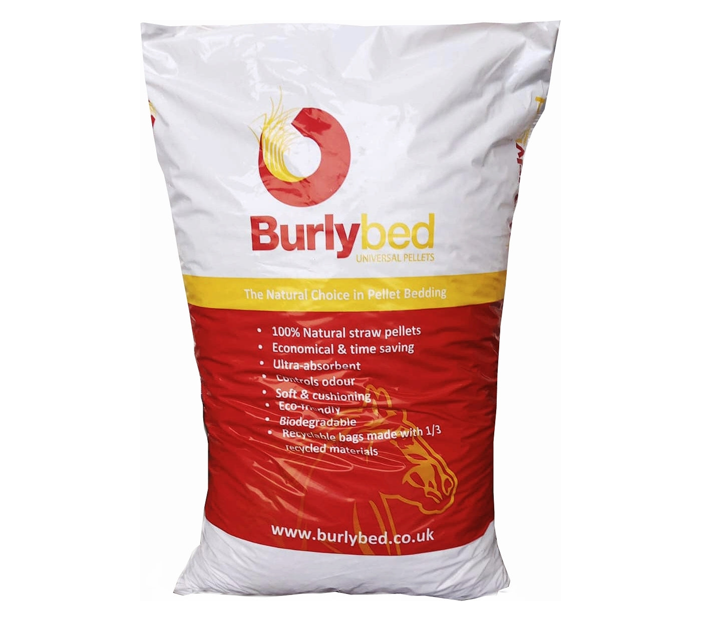 Burlybed Universal Straw Pellets 13kg - Animal Bedding - Buy Online SPR Centre UK