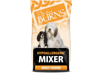 Burns - Adult/Senior Hypoallergenic Mixer Dog Food - 2kg