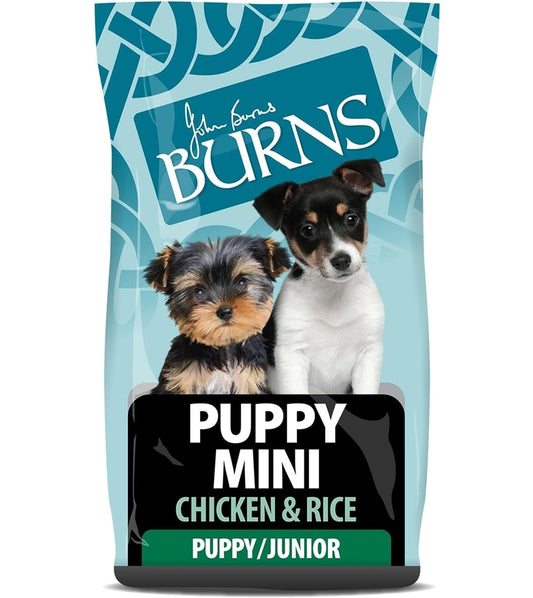 Burns - Mini Puppy/Junior (Chicken & Rice) - Buy Online SPR Centre UK
