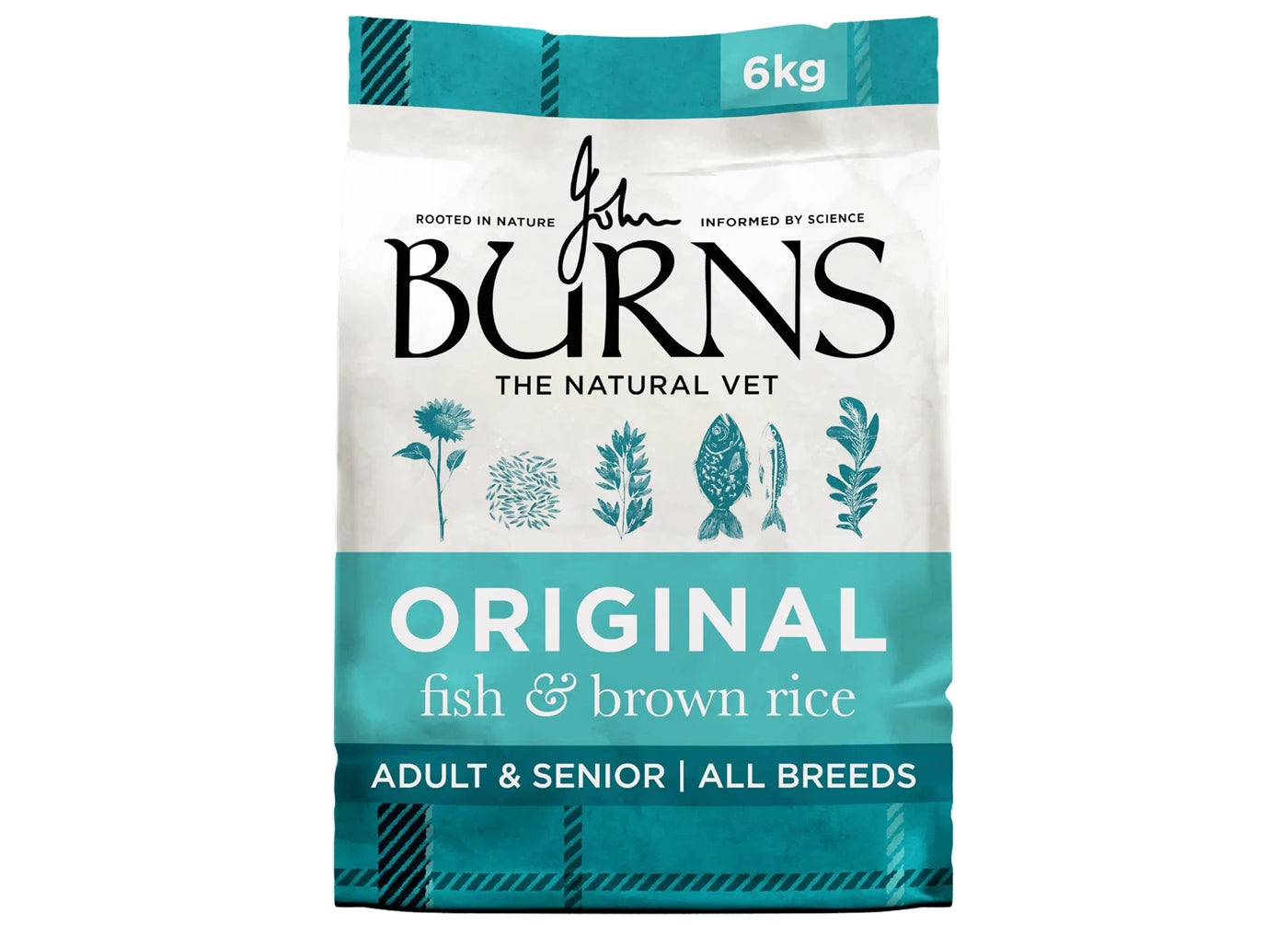 Burns - Adult/Senior Dog Food (Fish & Brown Rice) - Buy Online SPR Centre UK