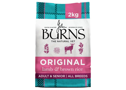 Burns - Adult/Senior Dog Food (Lamb & Brown Rice) - Buy Online SPR Centre UK