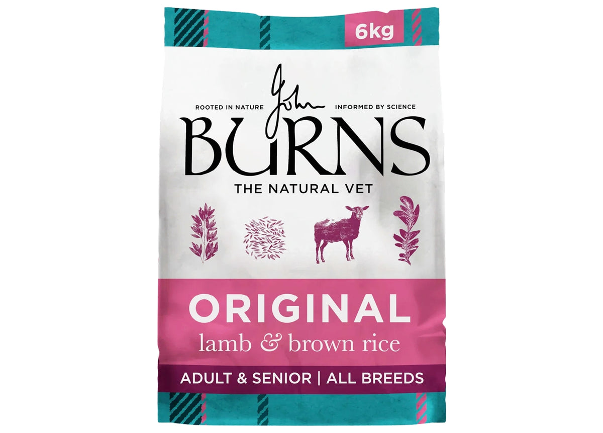 Burns - Adult/Senior Dog Food (Lamb & Brown Rice) - Buy Online SPR Centre UK